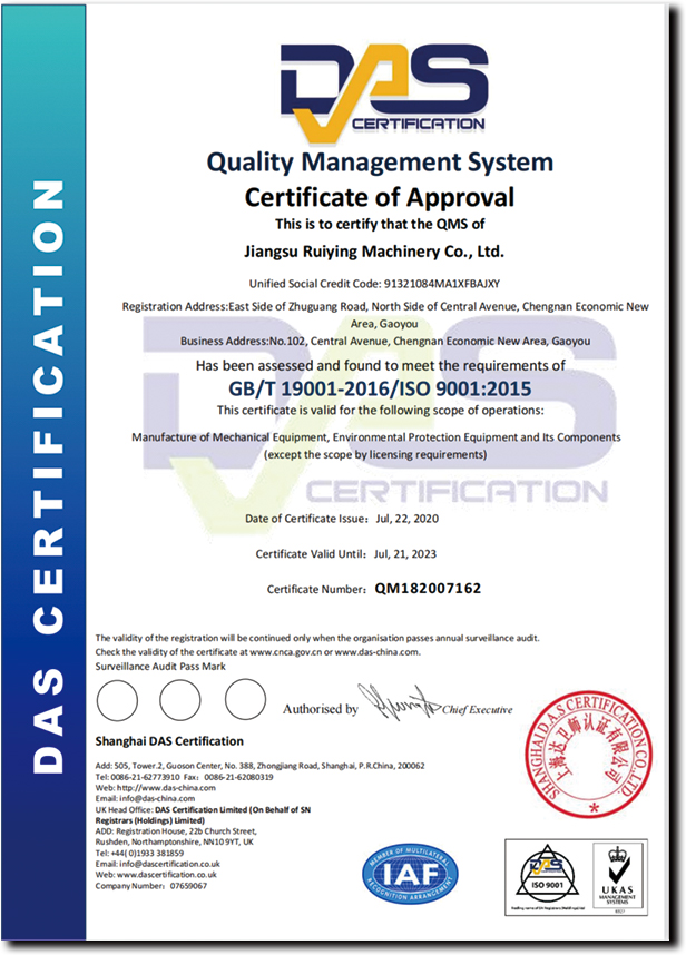 质量管理体系认证